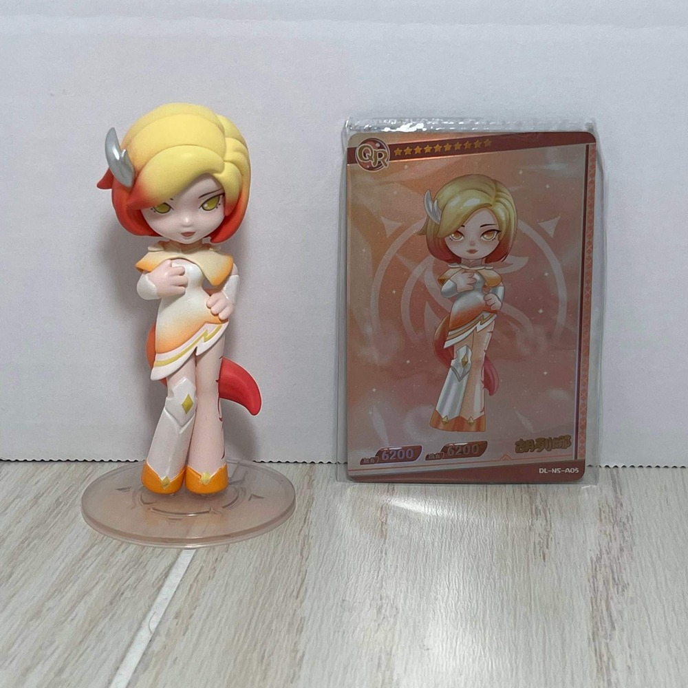 Tencent Soul Land Hu Liena Figure Hue Lie City Orange Anime Girl Douluo Dalu